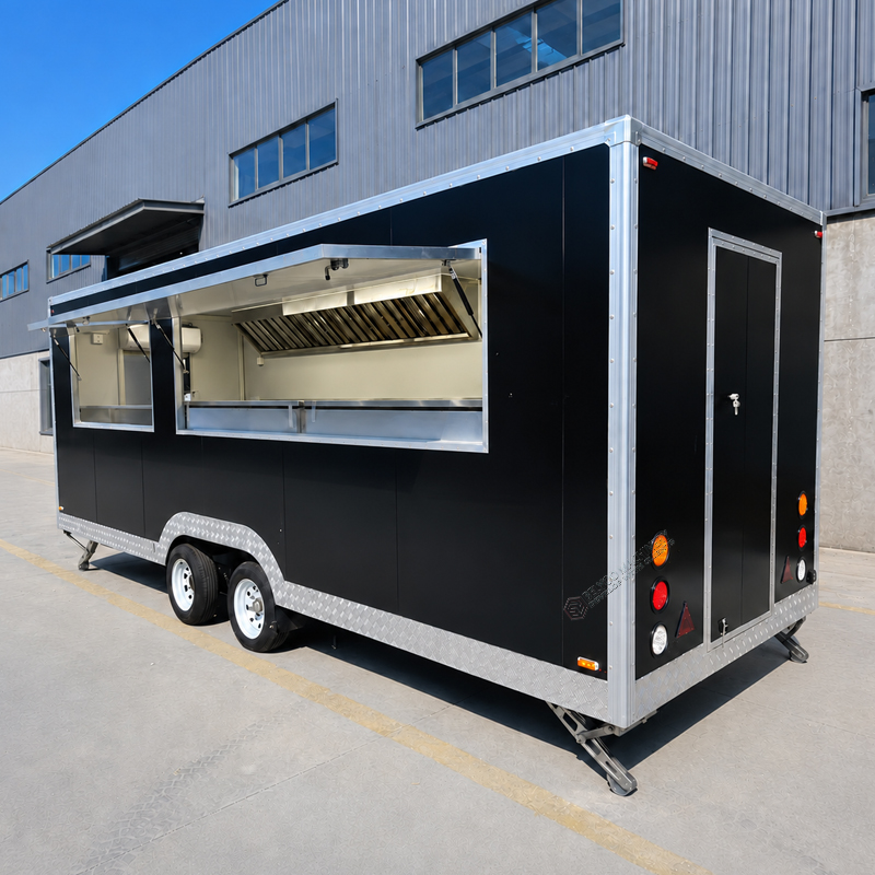 Coffee Equipment For Business - Rimorchio Alimentare Mobile Completamente Attrezzato, Rimorchio