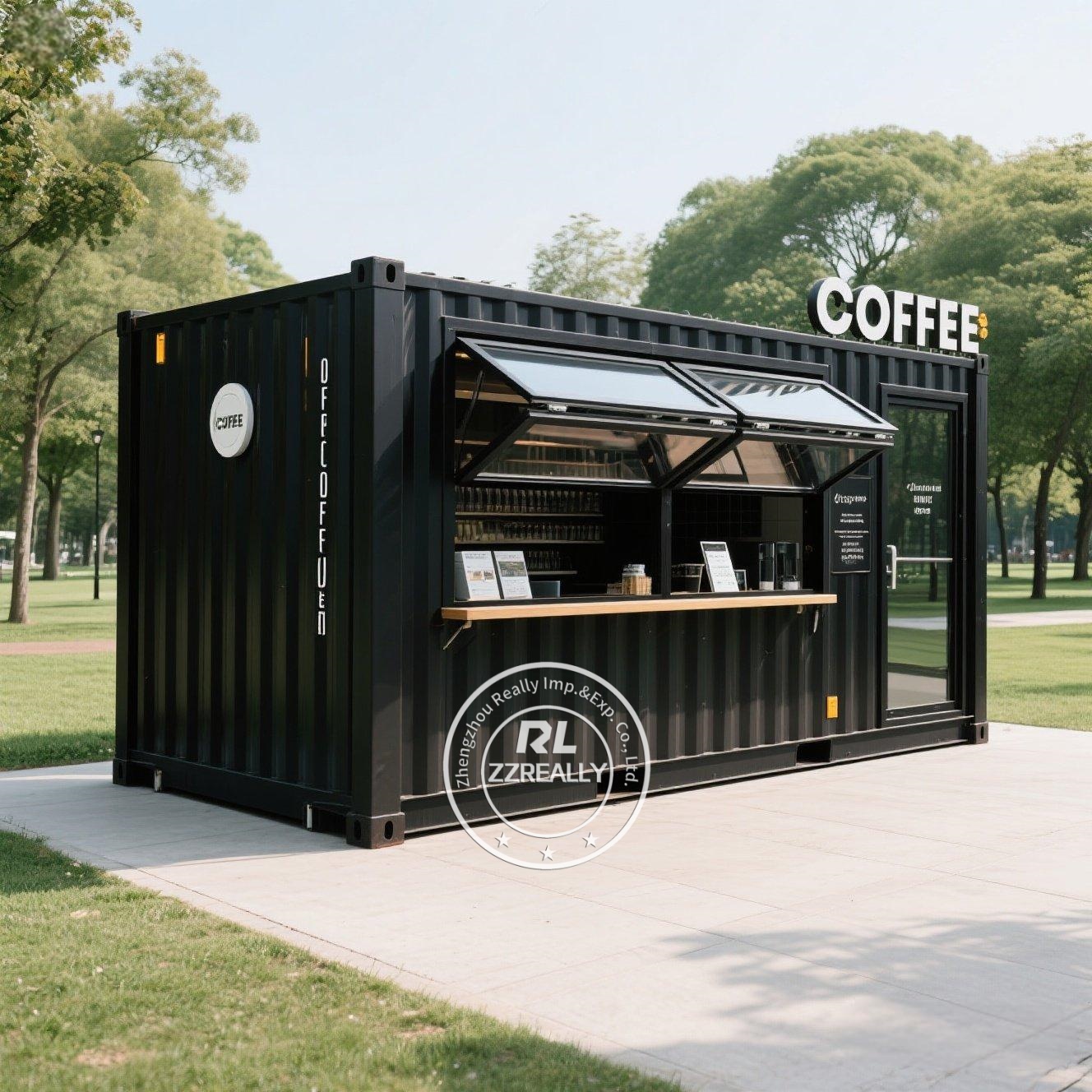 Coffee Equipment Stores - Caffetteria contenitore con cucina completamente attrezzata